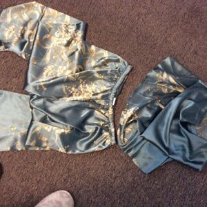Silky pajamas